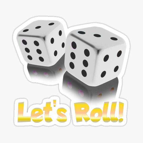 This Is How I Roll Dice Funny Game Bet Casino Wall Decals for