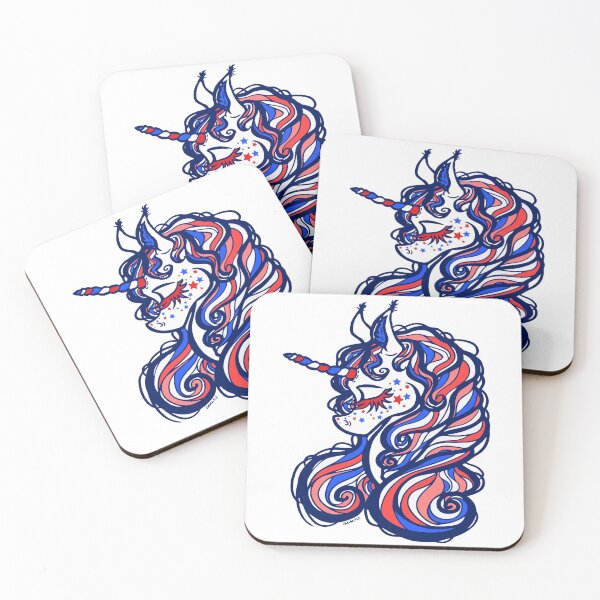 Item preview, Star Spangled Unicorn designed and sold by JanGrackle.