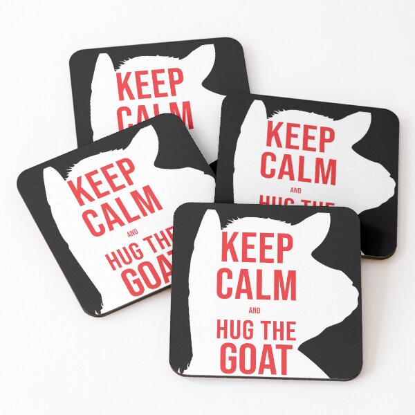 Item preview, Keep Calm and Hug The Goat designed and sold by Xhuuya.