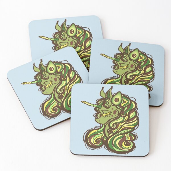 Item preview, Avocado Unicorn designed and sold by JanGrackle.