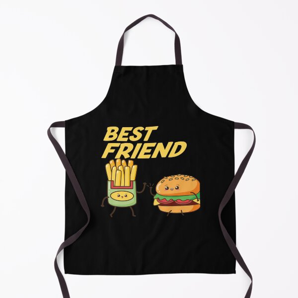 Item preview, BEST FRIEND FRITES AND BURGER , FOOD LOVERS , GIFT FOR FOODIES designed and sold by justbejoker.