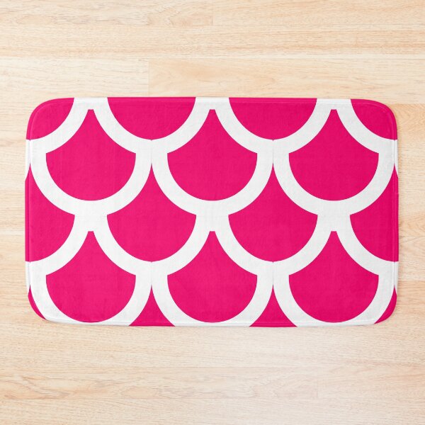 Item preview, Ruby plain background and white art deco pattern designed and sold by Brontorino.