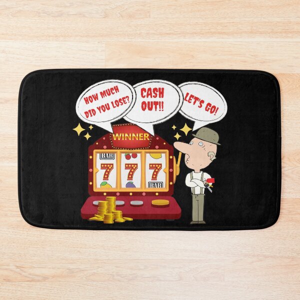 Item preview, Funny Slot Machine Cash Out Lets Go  designed and sold by SloganExpress.