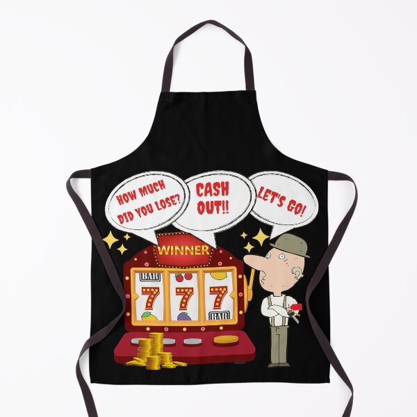 Item preview, Funny Slot Machine Cash Out Lets Go  designed and sold by SloganExpress.