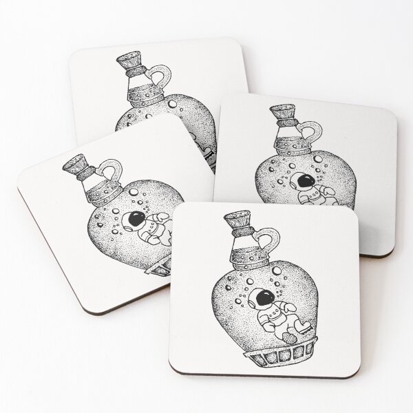 Item preview, Explore the Uncertain Ink Draw Illustration designed and sold by The Funscape Store.