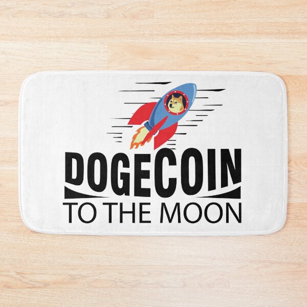Item preview, DogeCoin to the Moon designed and sold by boopsblunt.