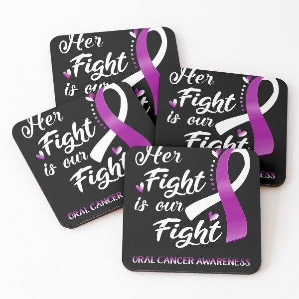 Item preview, Her Fight Is Our Fight Oral Cancer Awareness designed and sold by hvoid41.