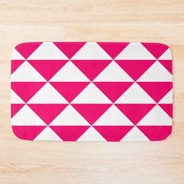 Item preview, Ruby plain background and white art deco pattern designed and sold by Brontorino.