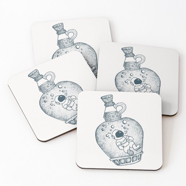 Item preview, Explore the Uncertain Ink Draw Illustration designed and sold by The Funscape Store.