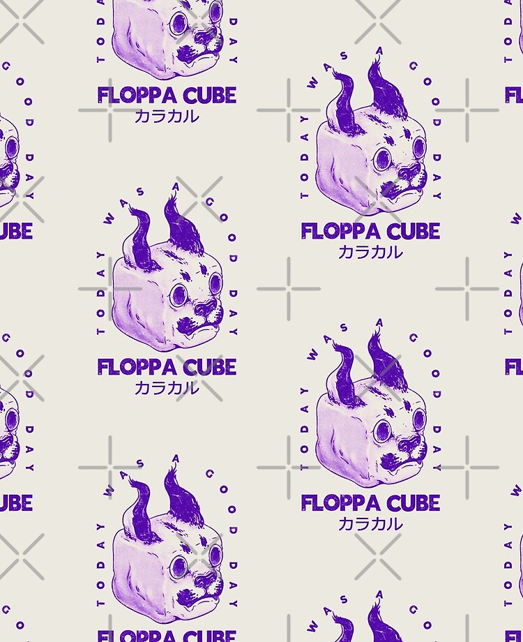 Floppa Cube - Today Was A Good Day (One color)