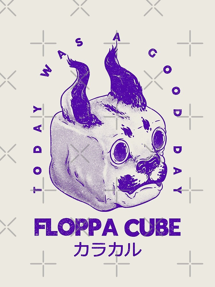 Floppa Cube - Today Was A Good Day (One color), Flop Flop Happy Floppa  Friday, Racist War Crime Fun Tax Fraud