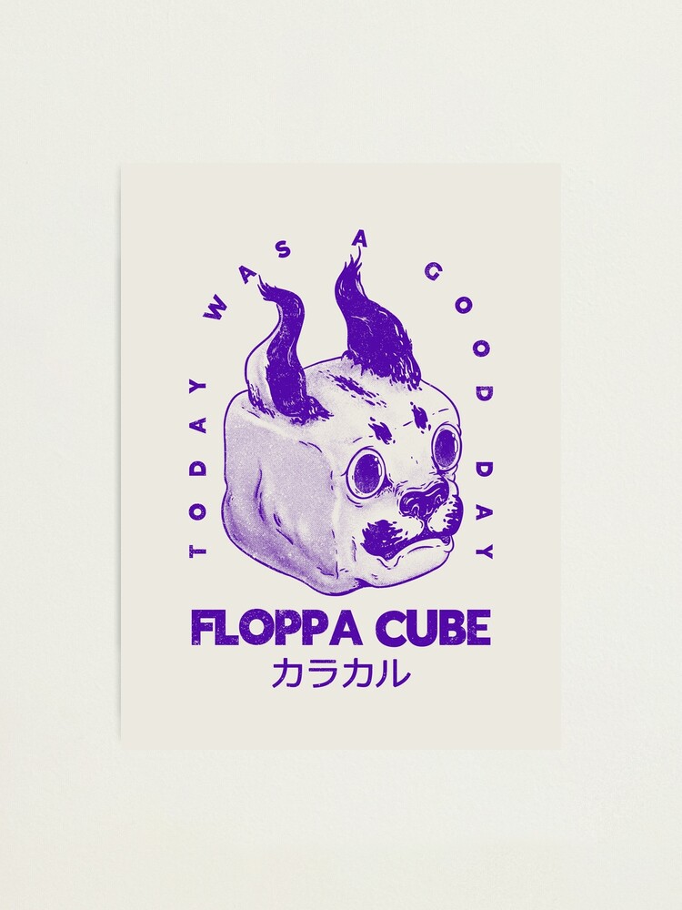 Floppa Cube - Today Was A Good Day (One color)