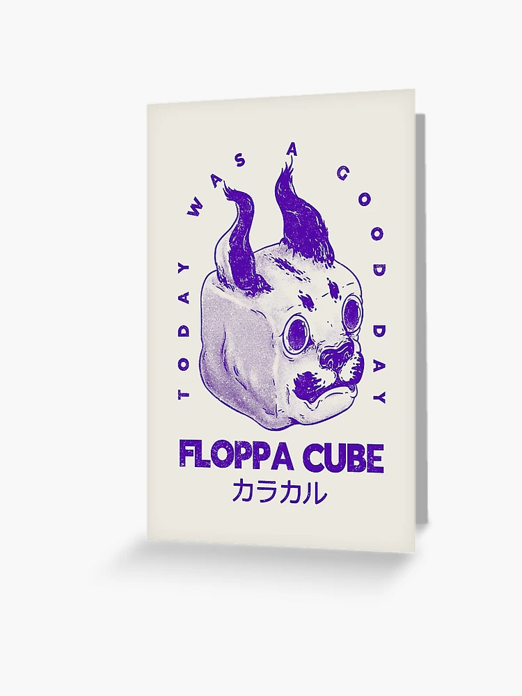 Floppa Cube - Today Was A Good Day (One color), Flop Flop Happy Floppa  Friday, Racist War Crime Fun Tax Fraud