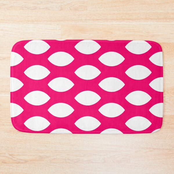 Item preview, Ruby plain background and white art deco pattern designed and sold by Brontorino.