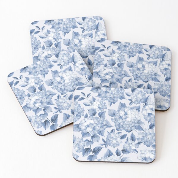 Item preview, Vintage Blue Hydrangea Flowers designed and sold by RipeAndRuin.