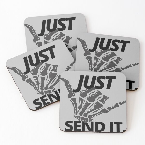 Item preview, Just Send It Skeleton Hand designed and sold by Deadpan Daily.