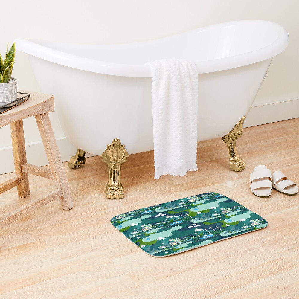 Item preview, Bath Mat designed and sold by MarcSabuncu.