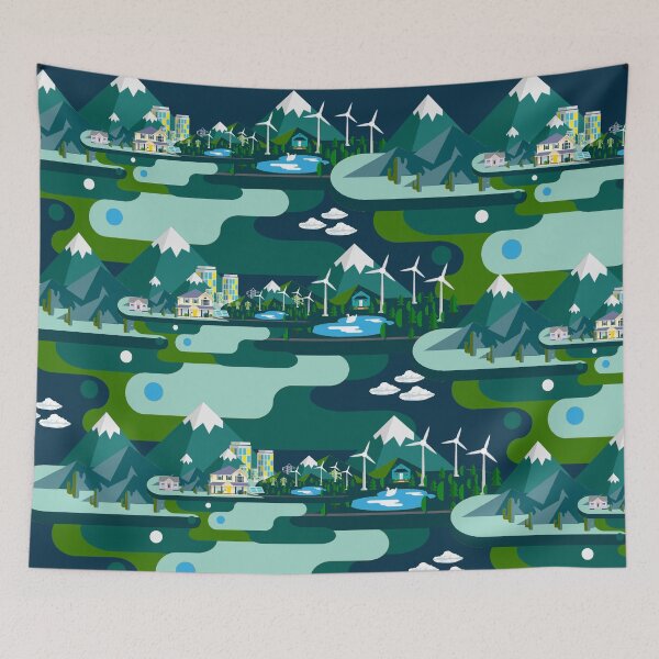 Item preview, Landscape Pattern  designed and sold by MarcSabuncu.