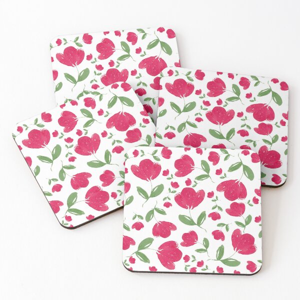 Item preview, Bright and colorful watercolor flower petal pattern designed and sold by saudiapaints.