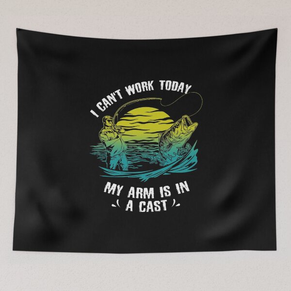 Item preview, My arm is in a cast funny fishing gift for man designed and sold by BrennaEirlys.