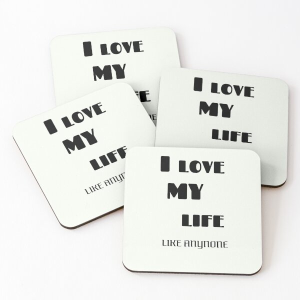 Item preview, I Love My Life Like Anyone On Funny English T-Shirts designed and sold by MomoDesigners.