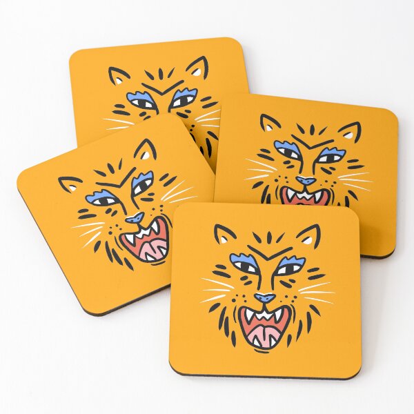 Item preview, Orange Tiger illustration print designed and sold by valdegilde.