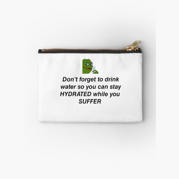 Item preview, Stay hydrated pepe designed and sold by griffics.