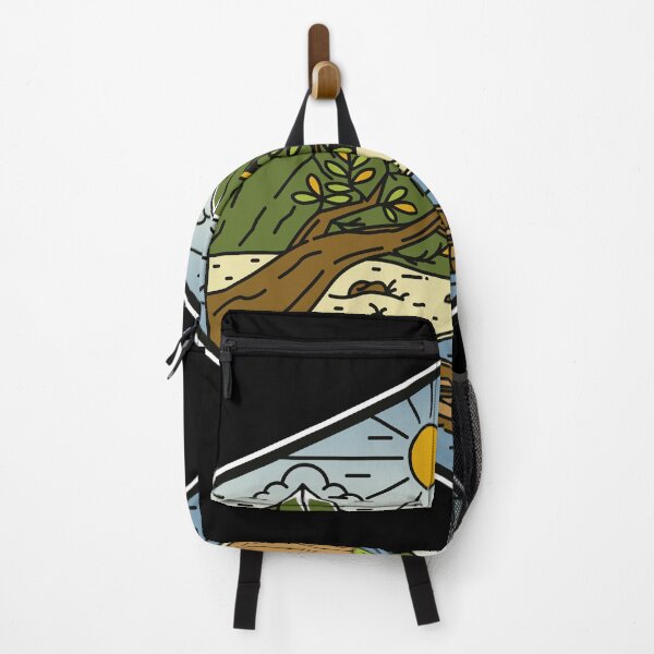 Item preview, Camping Adventure Color Line Work designed and sold by mischellero.