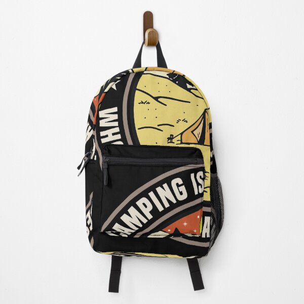 Item preview, Camping Is The Answer designed and sold by mischellero.