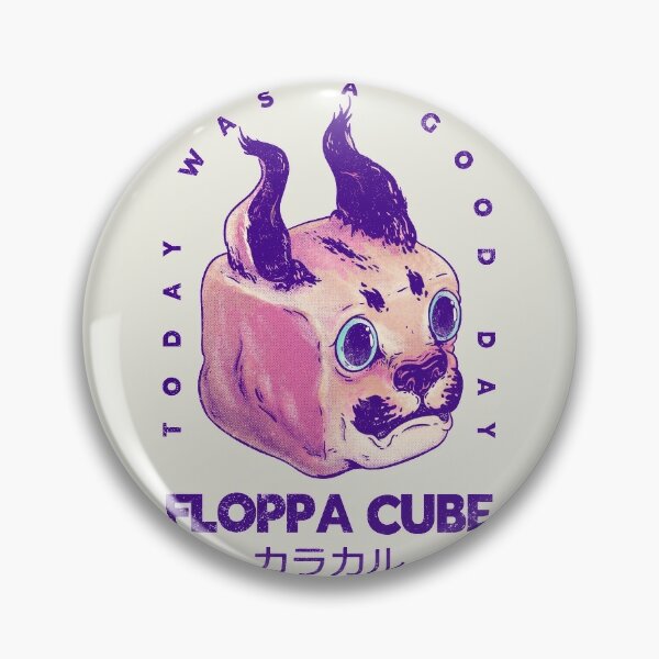 Big Floppa Cube Papercraft Template. DIY Lowpoly Toy. 3D 