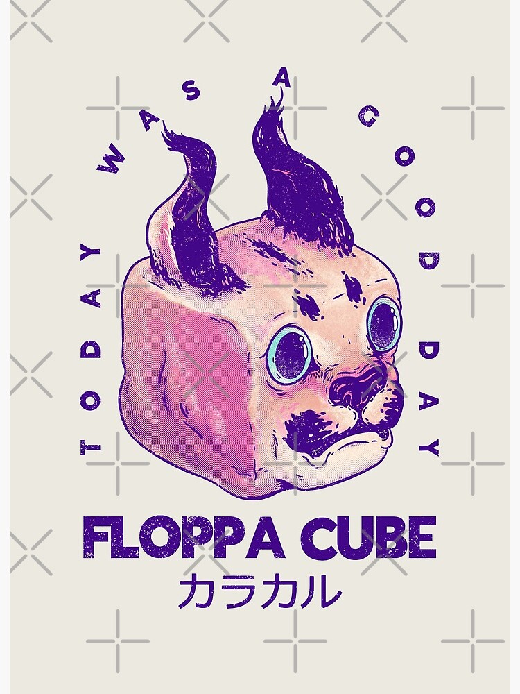 Floppa Cube - Today Was A Good Day, Flop Flop Happy Floppa Friday, Racist  War Crime Fun Tax Fraud