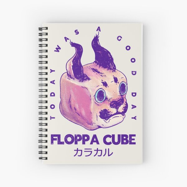 Big Floppa Meme Cute Caracal Cat: Plain Lined Journal Notebook, 120 Pages,  Medium 6 x 9 Inches, Printed Cover