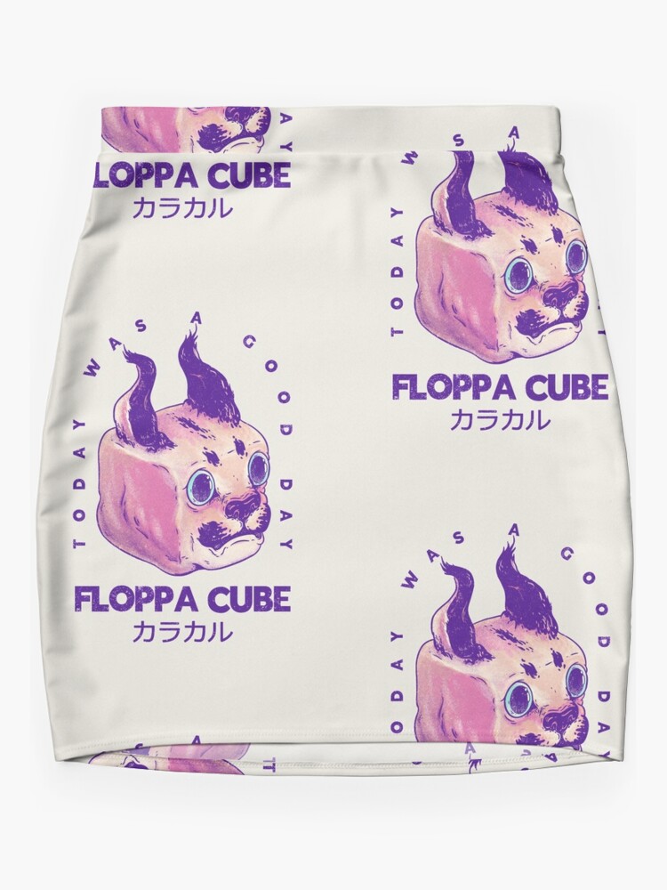 Floppa Cube - Floppa Cube Flop Flop Happy Floppa Friday | Racist War Crime  Fun | Original Art