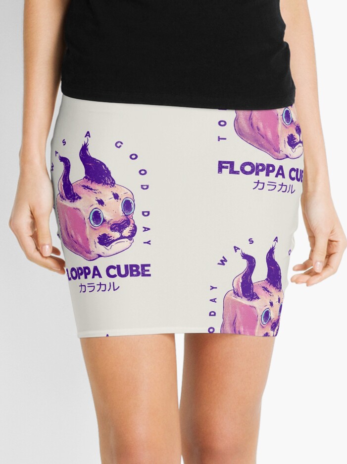 Floppa Cube - Today Was A Good Day (One color), Flop Flop Happy Floppa  Friday, Racist War Crime Fun Tax Fraud