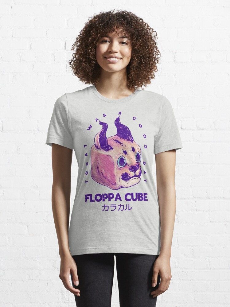 Floppa Cube - Floppa Cube Flop Flop Happy Floppa Friday | Racist War Crime  Fun | Original Art