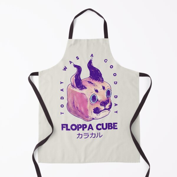Item preview, Floppa Cube - Today Was A Good Day | Flop Flop Happy Floppa Friday | Racist War Crime Fun Tax Fraud | Original Fanart Fan Art Merch Pet Mat Bandana Cat designed and sold by Any Color Designs.