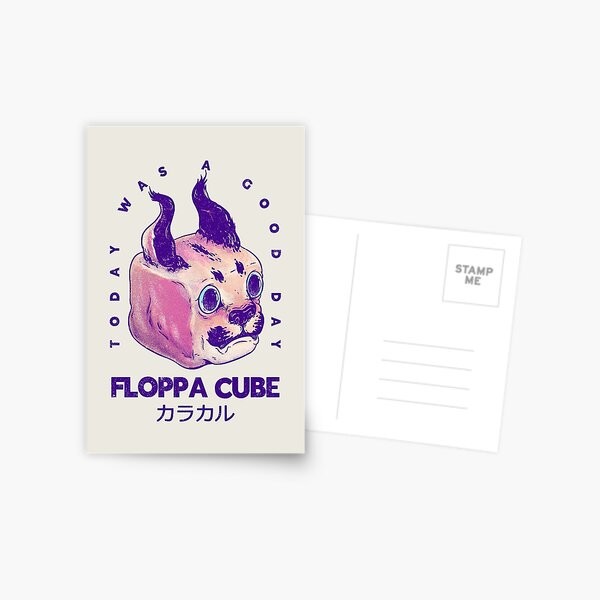 Floppa Cube - Floppa Cube Flop Flop Happy Floppa Friday