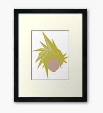 <FINAL FANTASY> Cloud Figure Framed Print