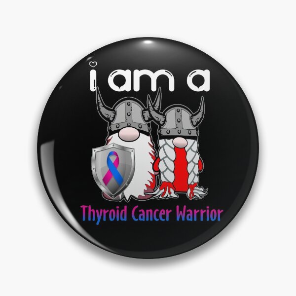Item preview, I Am A Thyroid Cancer Warrior Support Thyroid Cancer Fighter Gift designed and sold by radianen.