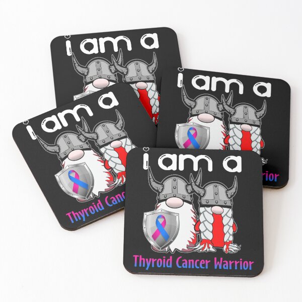Item preview, I Am A Thyroid Cancer Warrior Support Thyroid Cancer Fighter Gift designed and sold by radianen.