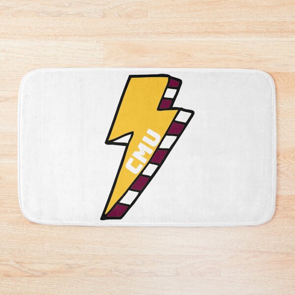 Item preview, CMU Central Michigan University Lightning Bolt designed and sold by kkosmicki.