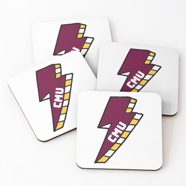 Item preview, CMU Central Michigan University Lightning Bolt designed and sold by kkosmicki.