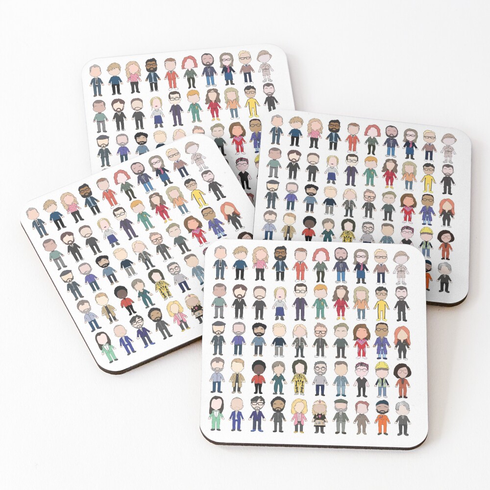 Item preview, Coasters (Set of 4) designed and sold by KristopherBel.