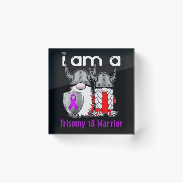 Item preview, I Am A Trisomy 18 Warrior Support Trisomy 18 Fighter Gift designed and sold by radianen.