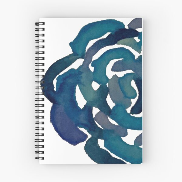 Item preview, Blue watercolor rose designed and sold by PyjamaBee.