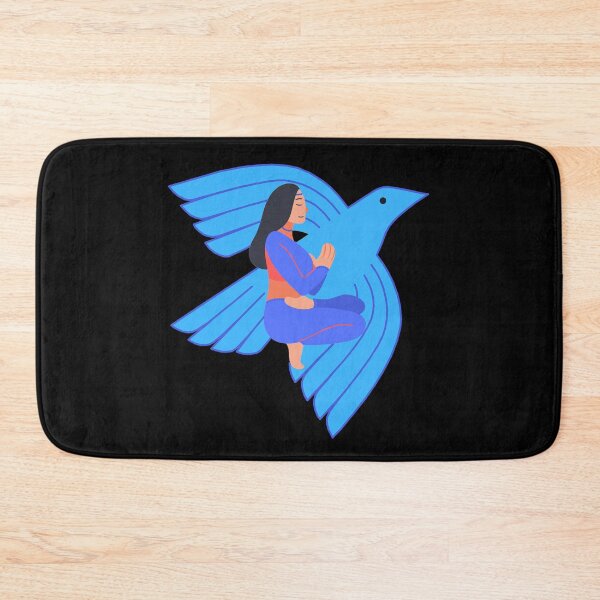 Artikelvorschau, Spirit Dreamer Frau auf Vogel entworfen und verkauft von janraydesigns.