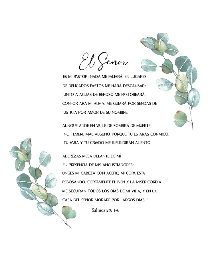 Salmos 23 (Spanish)