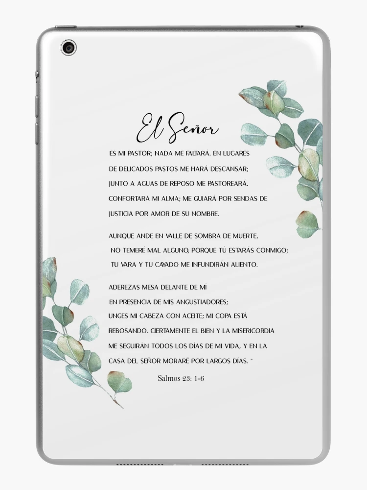 5 x 5 Meadow PMC Mini-Album, Salmo 23 (23rd Psalm, Spanish)