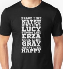 <FAIRY TAIL> Characters Unisex T-Shirt