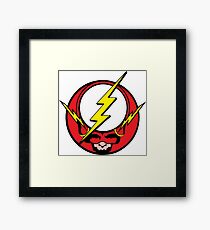 Steal your space Framed Print